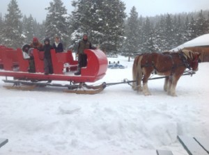 Scenic Sleigh Rides in Colorado